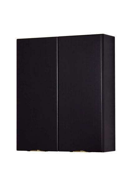 Hängeschrank VICTOR/ VICTA, 60 cm, 2 Türen, schwarz matt