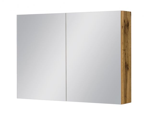 Spiegelschrank Breite 90 cm, Eiche Natur, SPS9062