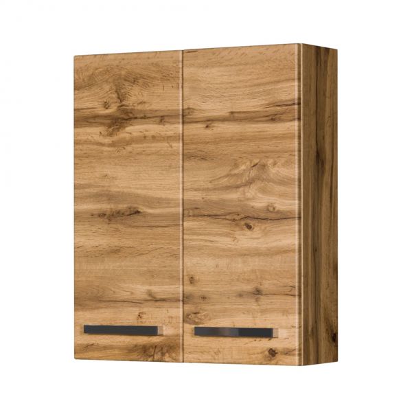 Badschrank Breite 60 cm, Eiche Natur