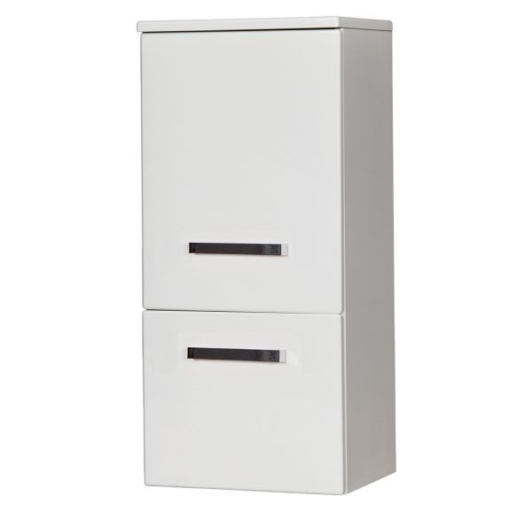 Badschrank MIDI, 1 Tür, 1 Schublade, weiß (HSM471S)